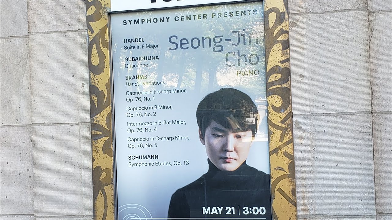 Seong-jin Cho @ Chicago Symphony Center. Ravel 