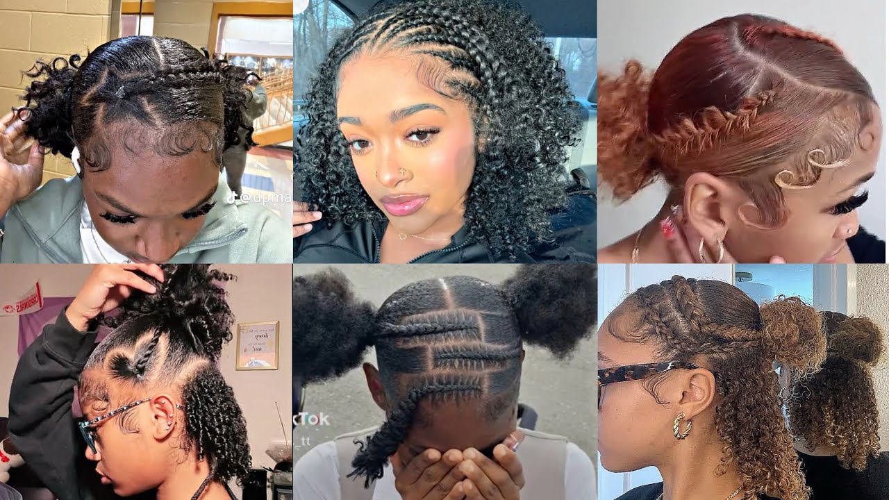 💞Cute&Trendy Hairstyles💞| Styles By Baddies