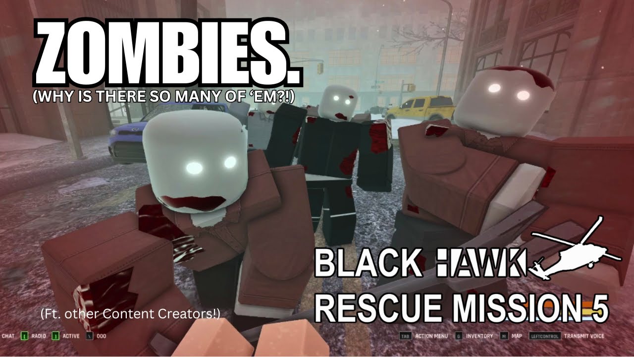 I Got Invited To Test the NEW ZOMBIES Mode... Here's How it Went. | Blackhawk Rescue Mission 5