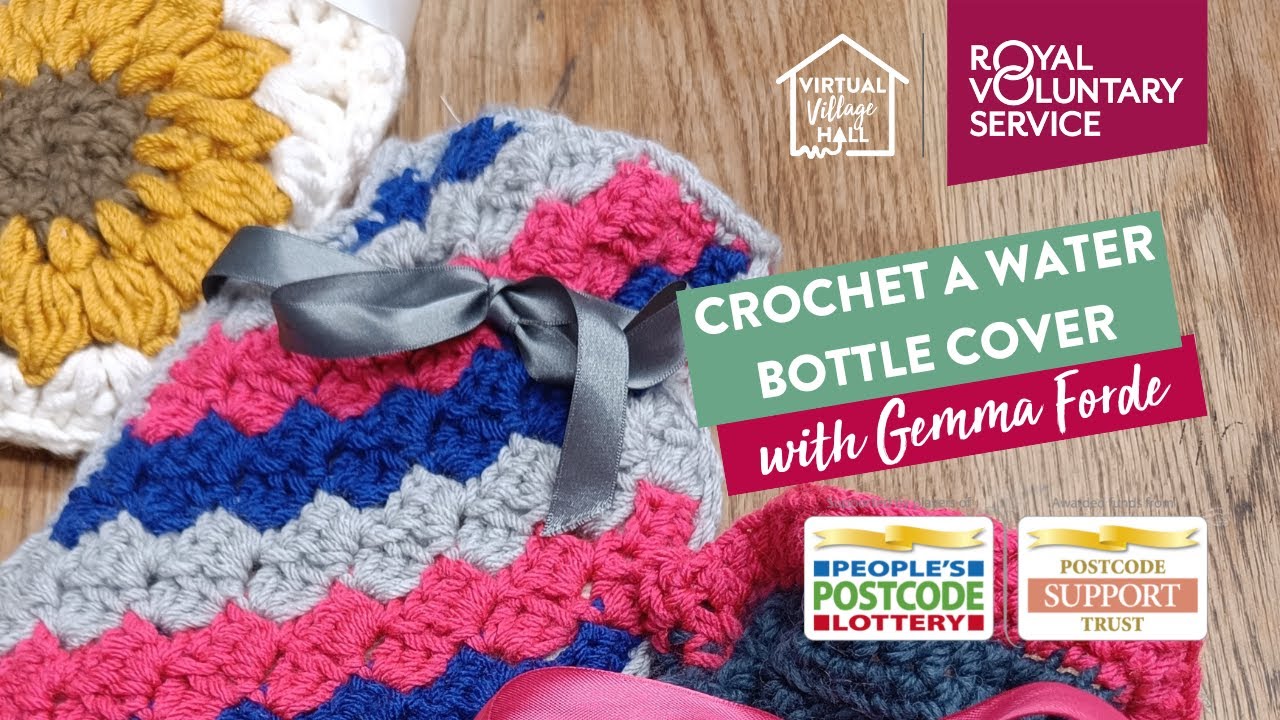 Вяжем чехол для грелки крючком с Джеммой Форд 🧶