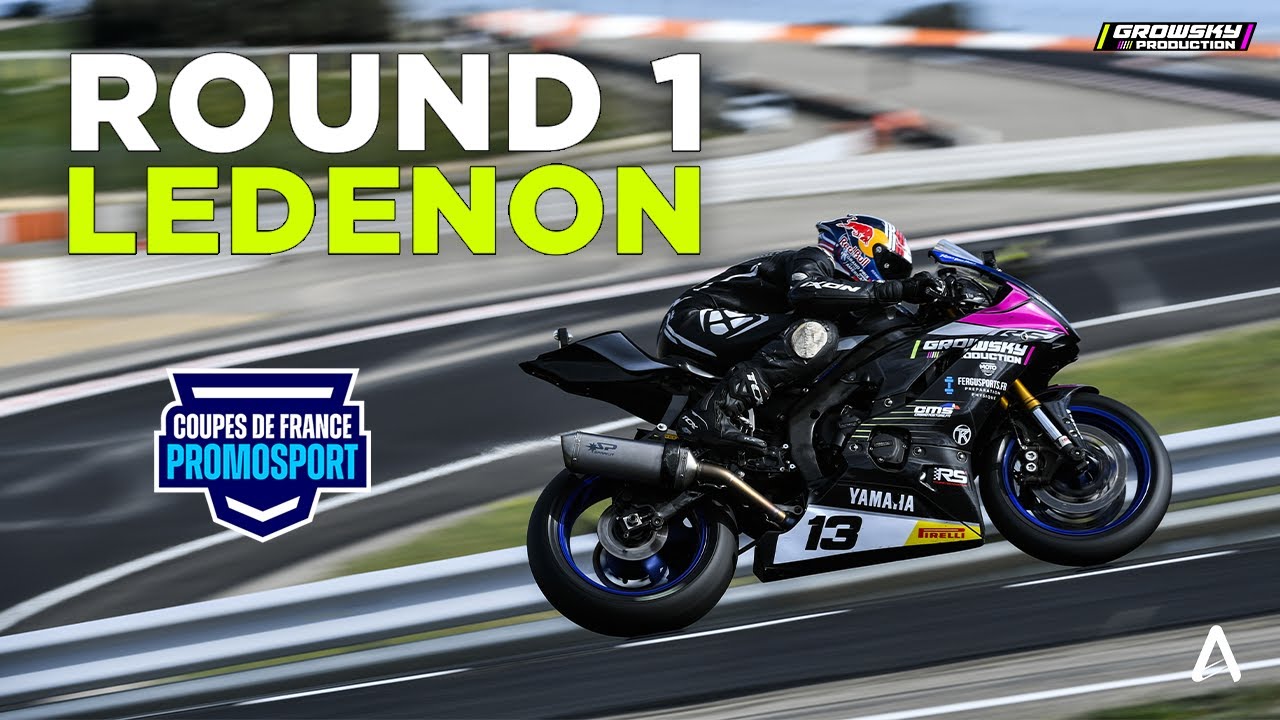 LA SAISON COMMENCE BIEN - ROUND 1 LEDENON  - PROMOSPORT 600cc 2024