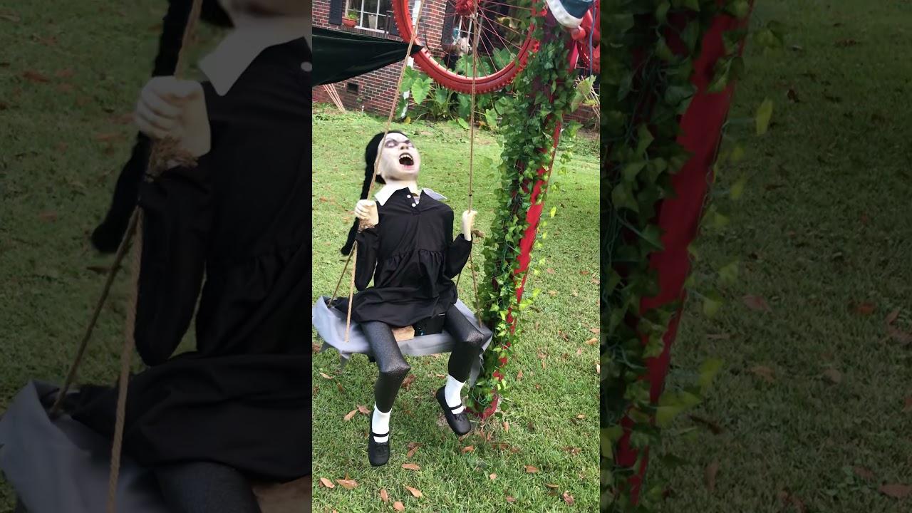 Menacing Molly added to my Halloween decorations…..