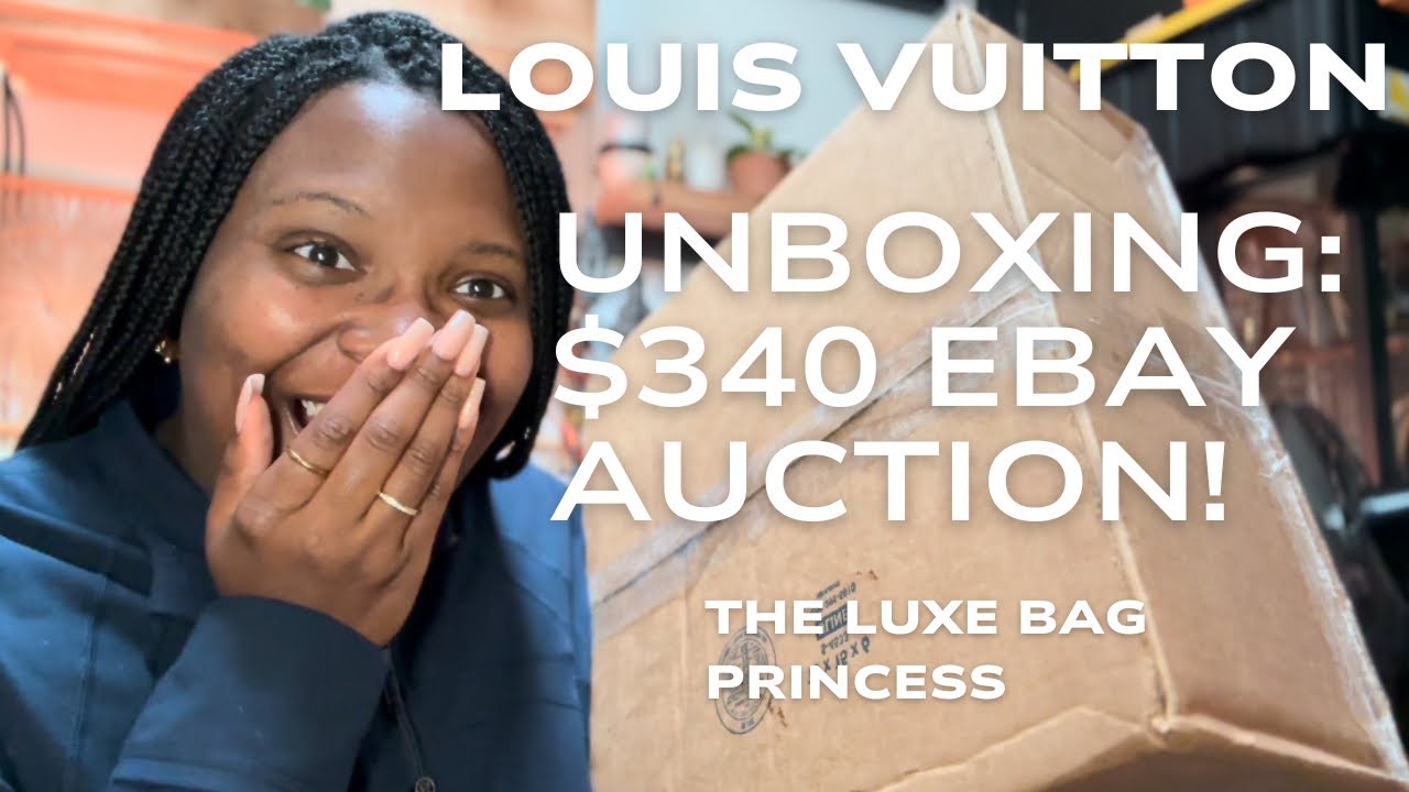 Unboxing: I Won a $340 Louis Vuitton EBay Auction