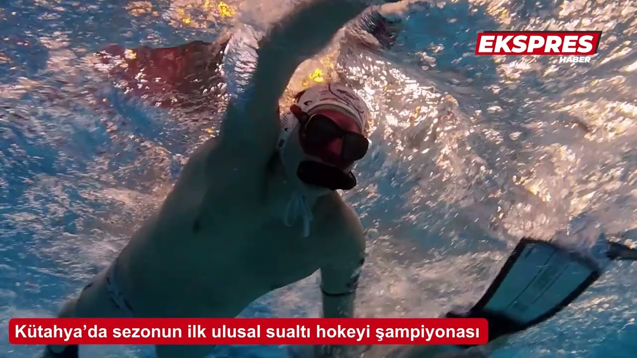 Kütahya’da sezonun ilk ulusal sualtı hokeyi şampiyonası