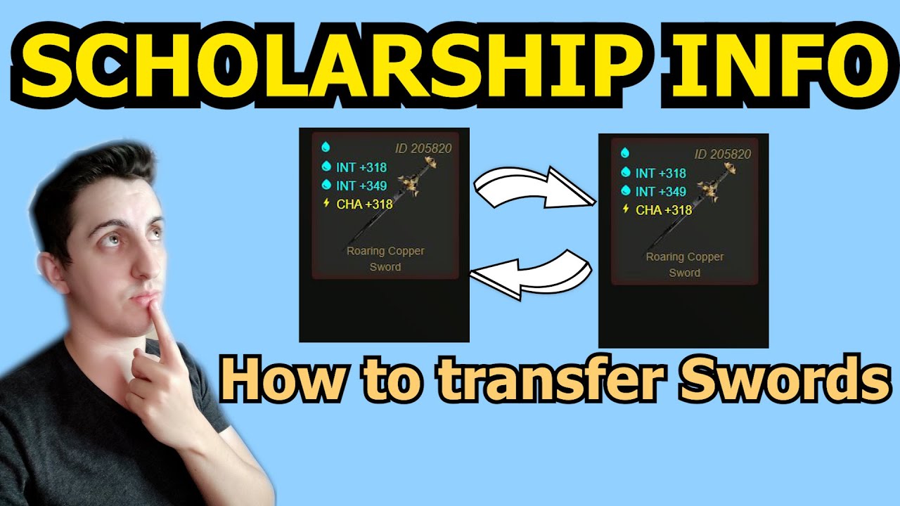 CRYPTOBLADES SCHOLARSHIP PLANS & HOW TO TRANSFER SWORDS TO NEW ACCOUNTS