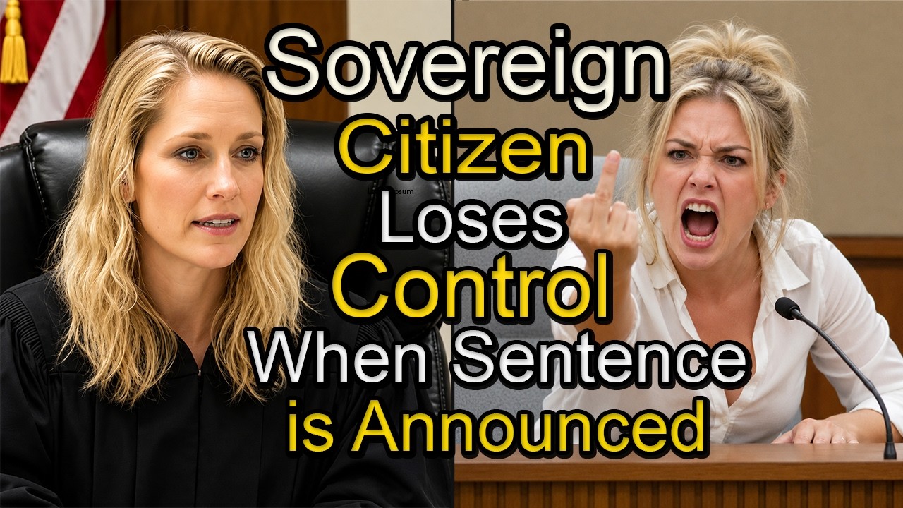I SAID STOP! I'M ISSUING A WARRANT! Judge SHUTS Sovereign Citizen Down Instantly