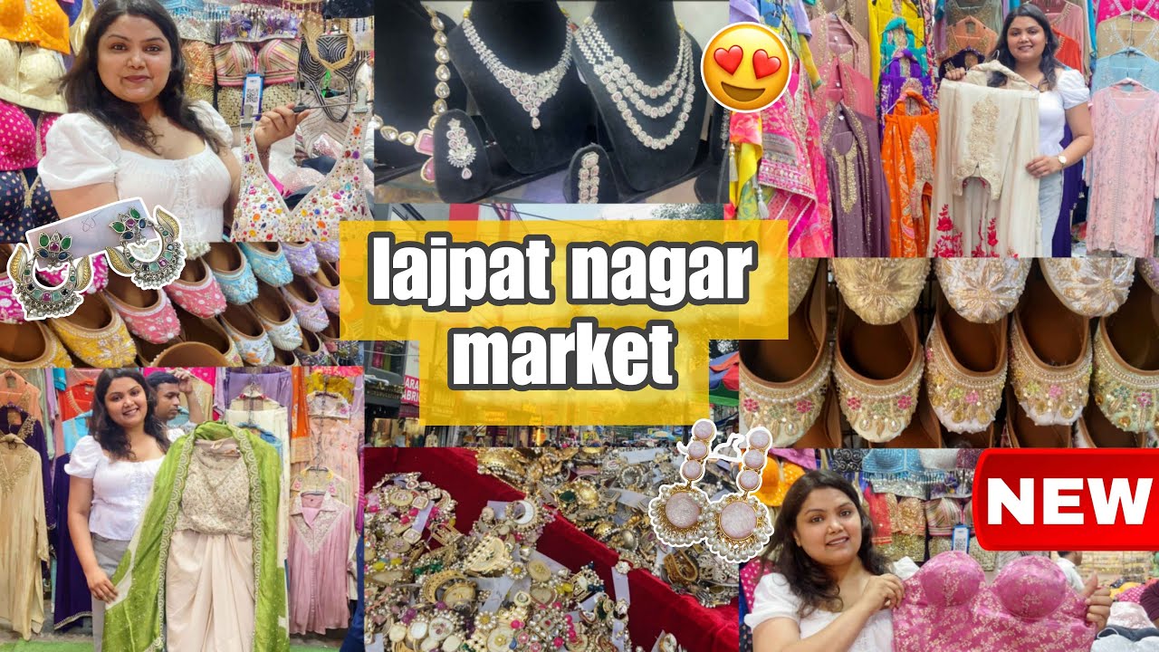 Lajpat Nagar Market || Delhi's Lajpat Nagar Market Best Wedding Collection 2025!