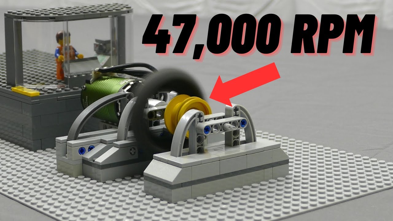 Exploding Lego Tires with Speed!