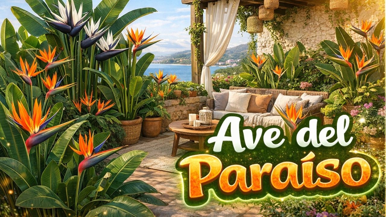 5 tipos de Strelitzia (Ave del Paraíso)
