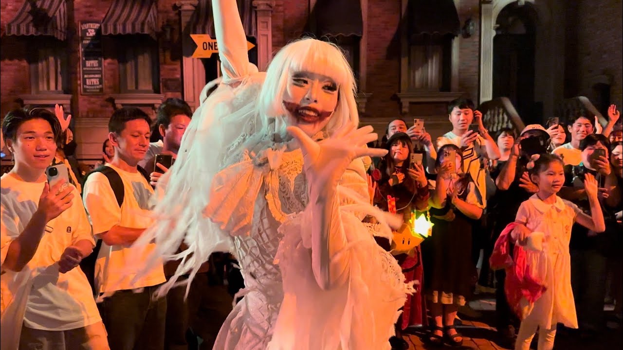 【USJホラー・ナイト2024】ゾンビ・デ・ダンスAdo「唱」Decadent Nightmares （デカダント・ナイトメアーズ）2024/10（4K HDR 60fps）
