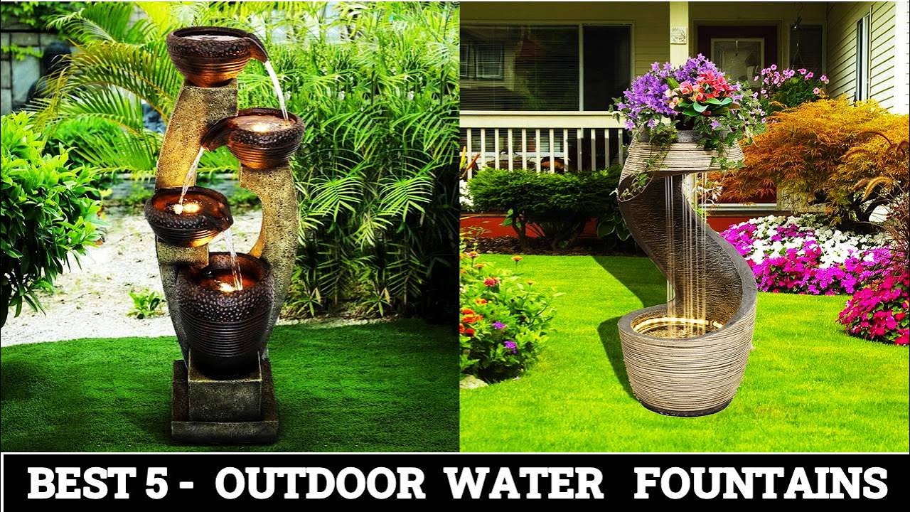 TOP 5 Best Outdoor Water Fountains Of 2026