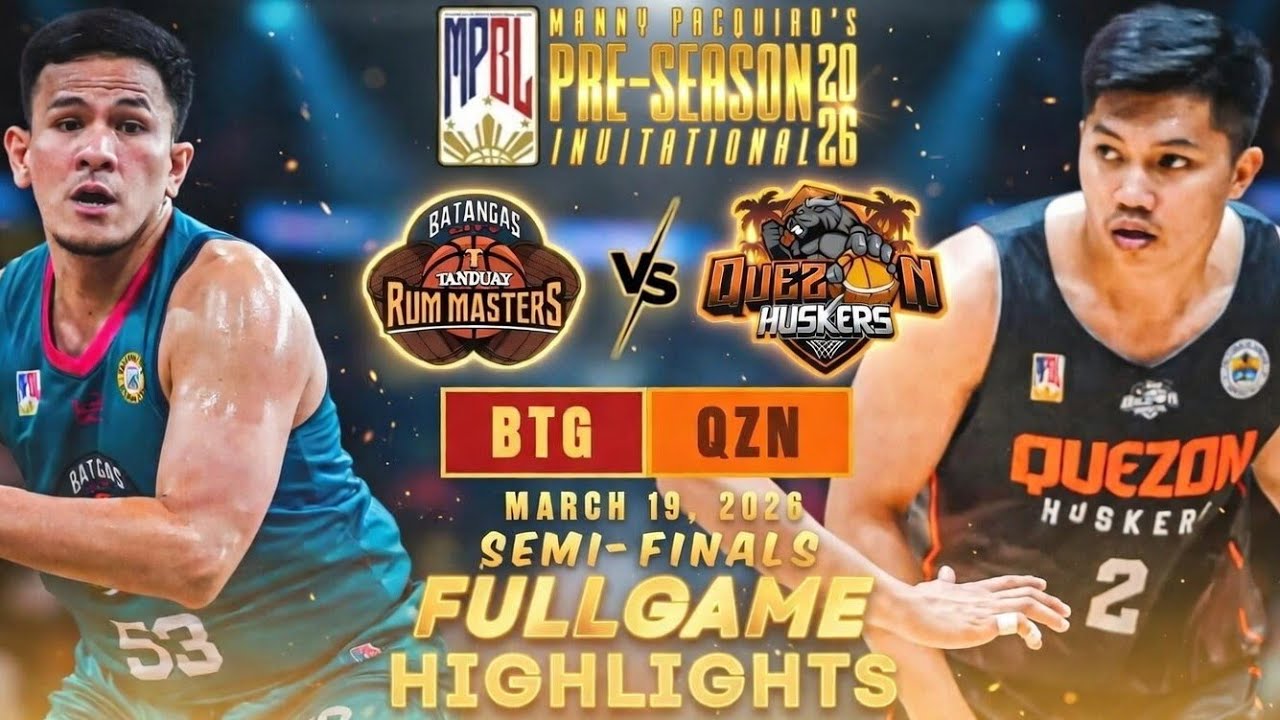 BATANGAS CITY vs QUEZON! Full game Highlights MPBL pre-season