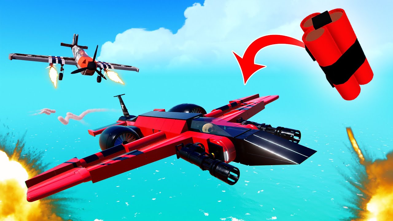 Dogfighting, But Every Power Core ADDS ONE DYNAMITE!