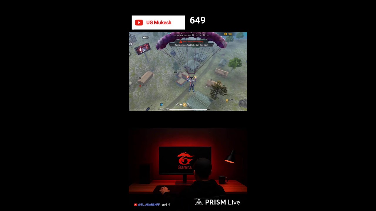 Live streaming of UG Mukesh