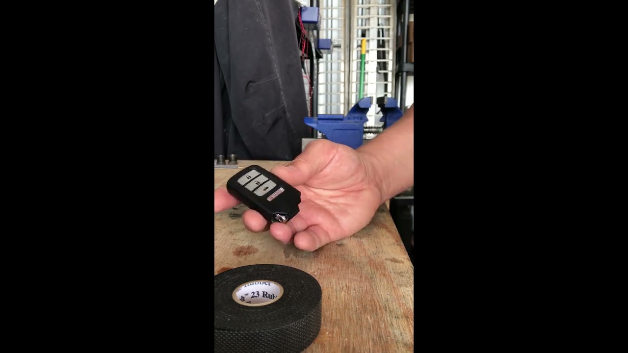 Sensitive key fob trunk button problem solved