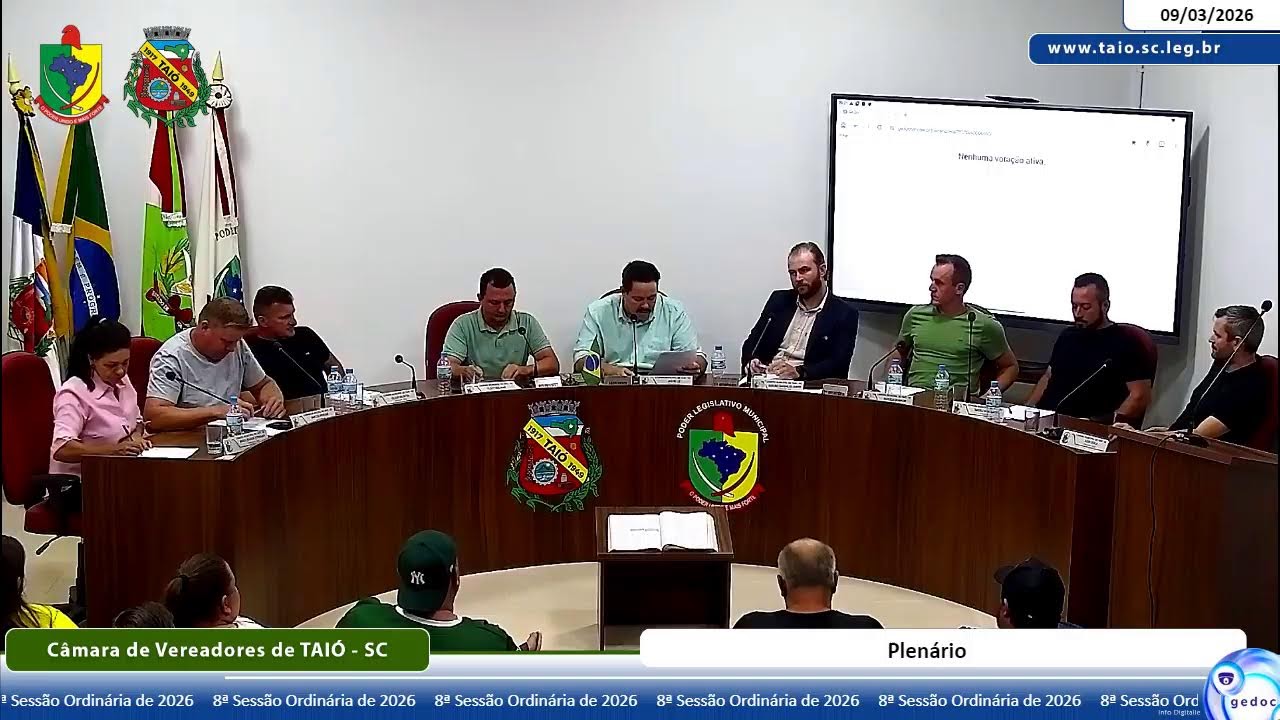 8ª Sessão Ordinária de 2026 - 09/03/2026