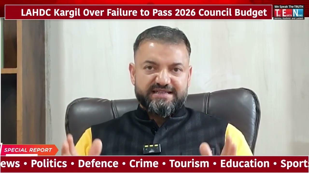 BJP Senior Leader Mohd Hassan Pasha Urges LG Ladakh to Dissolve
