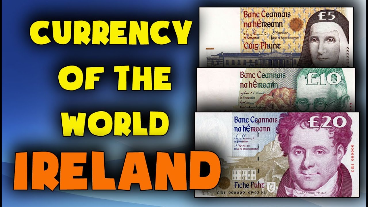 Currency of Ireland. PRE-EURO. Irish pound