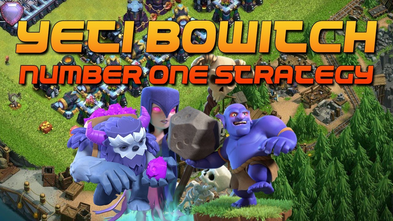 YETIBOWITCH GLOBAL NO1 ATTACK | YETIBOWITCH | TH13 ATTACK STRATEGY | TH13 ATTACK NOT JUST RING BASES