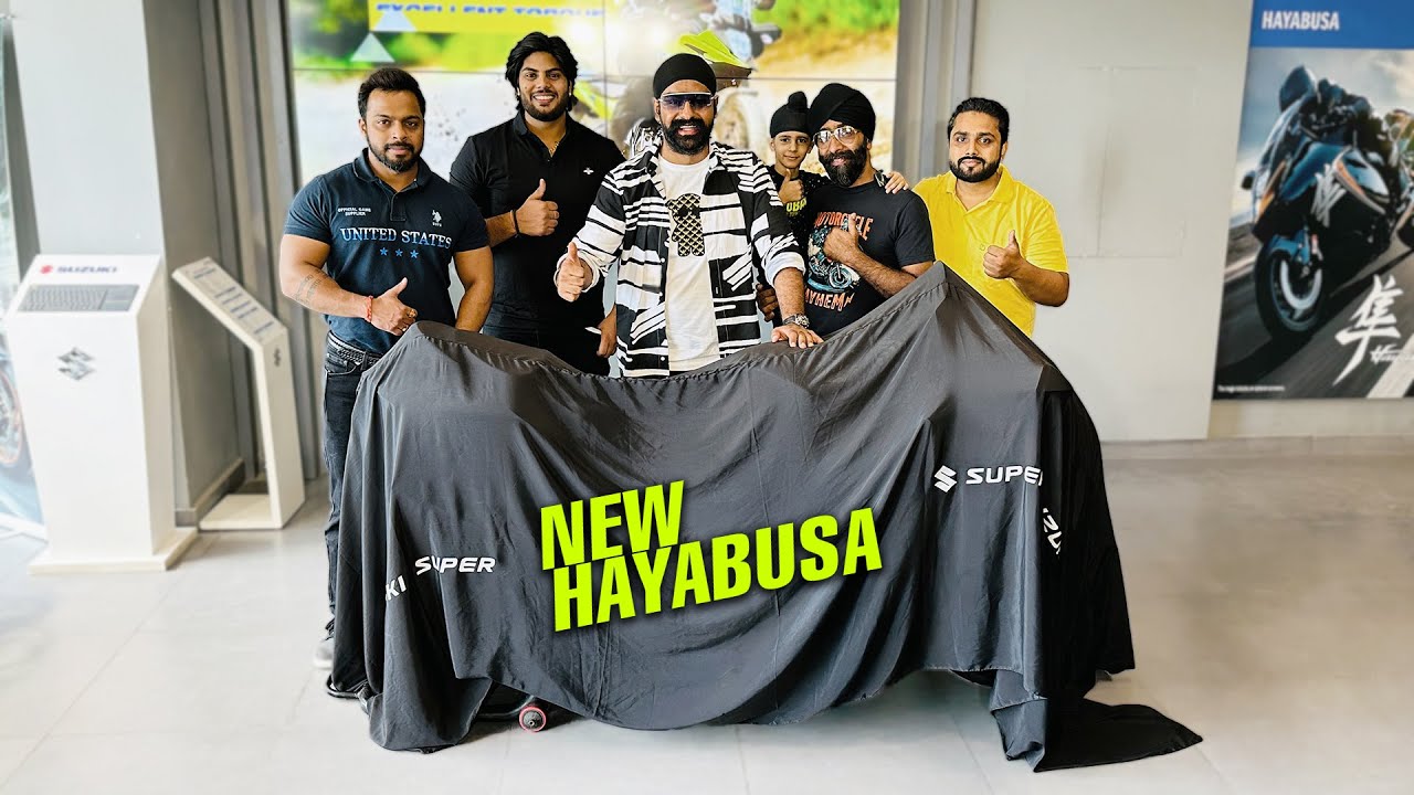 NEW HAYABUSA ki  Delivery 🎉