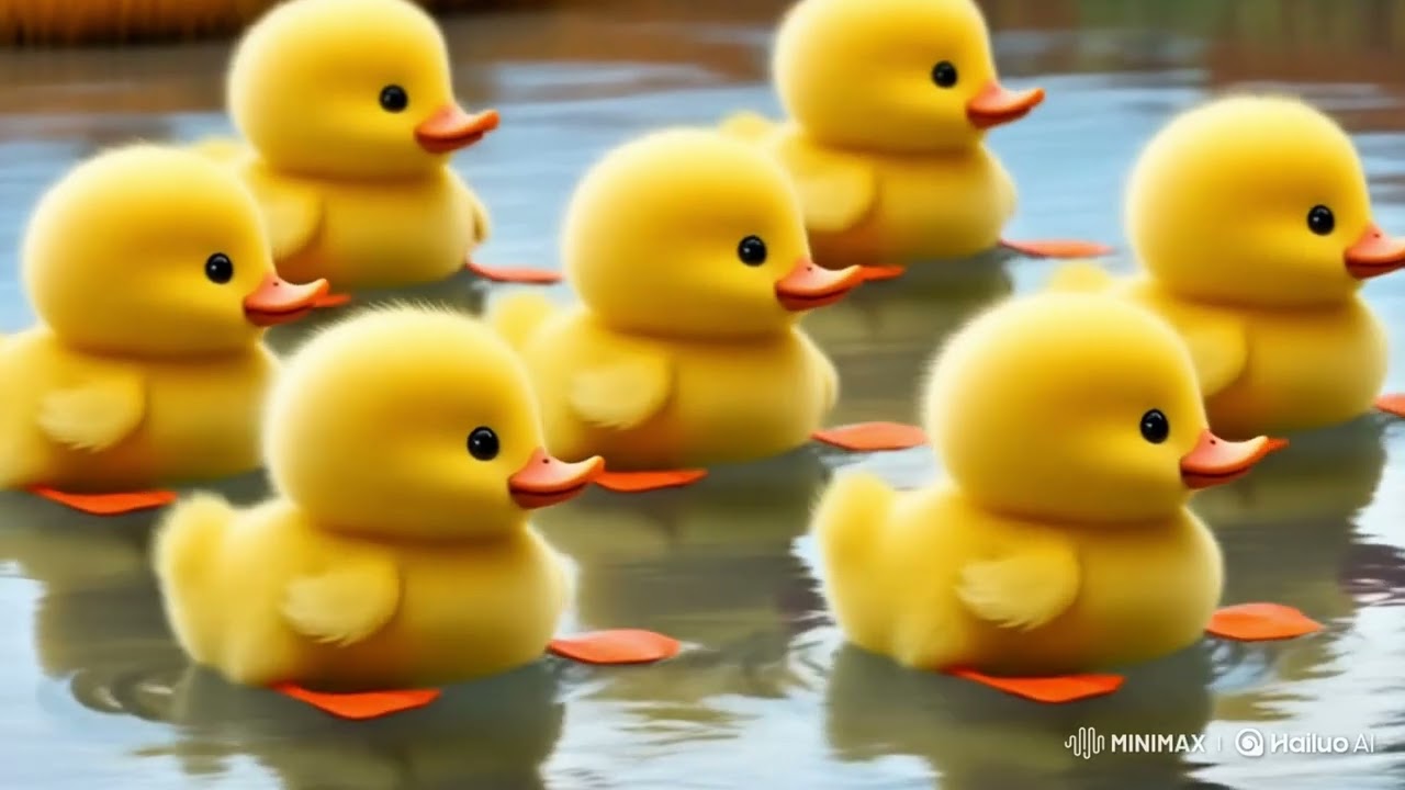 Alle meine Entchen 🧡 | Lernlied für Kindergartenkinder