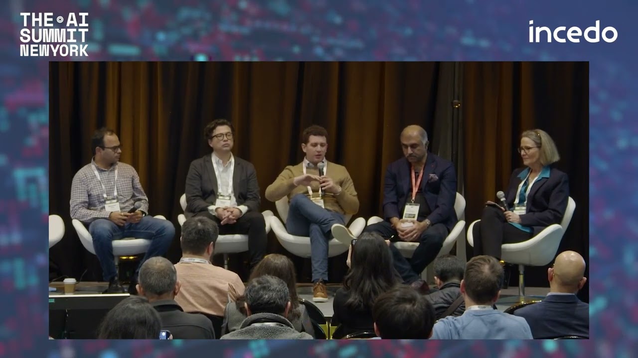 Incedo Co-Founder & CEO Nitin Seth in a Panel Discussion at The AI Summit NY 2025