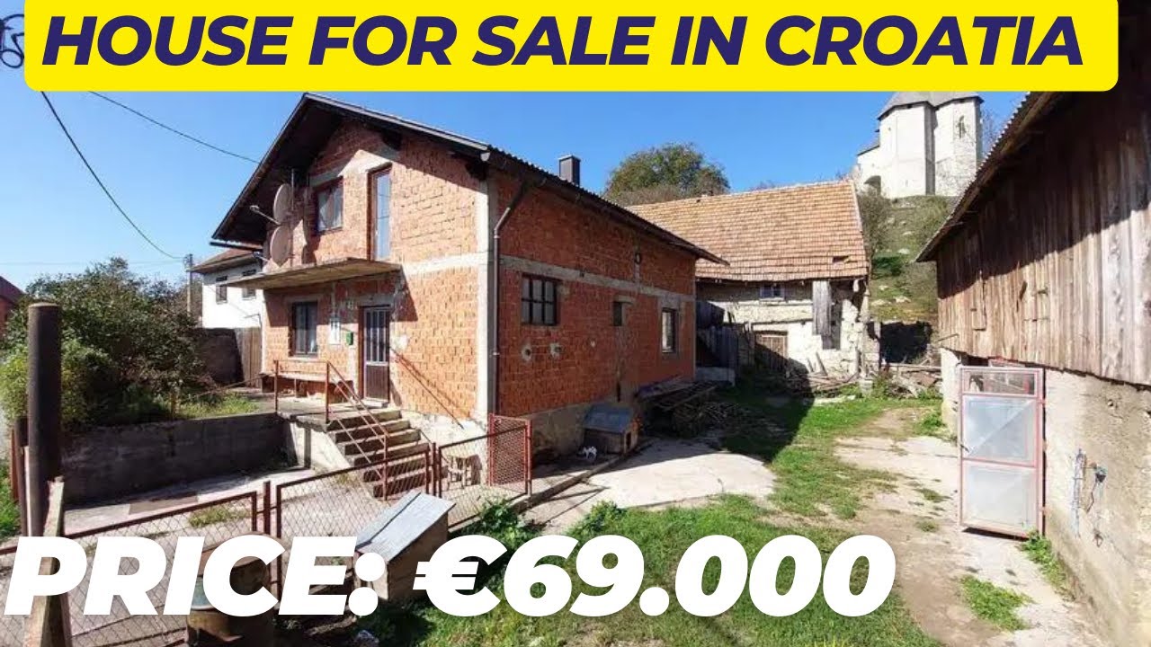 Castle View House For Sale In Croatia| Rural Property For Sale In Croatia