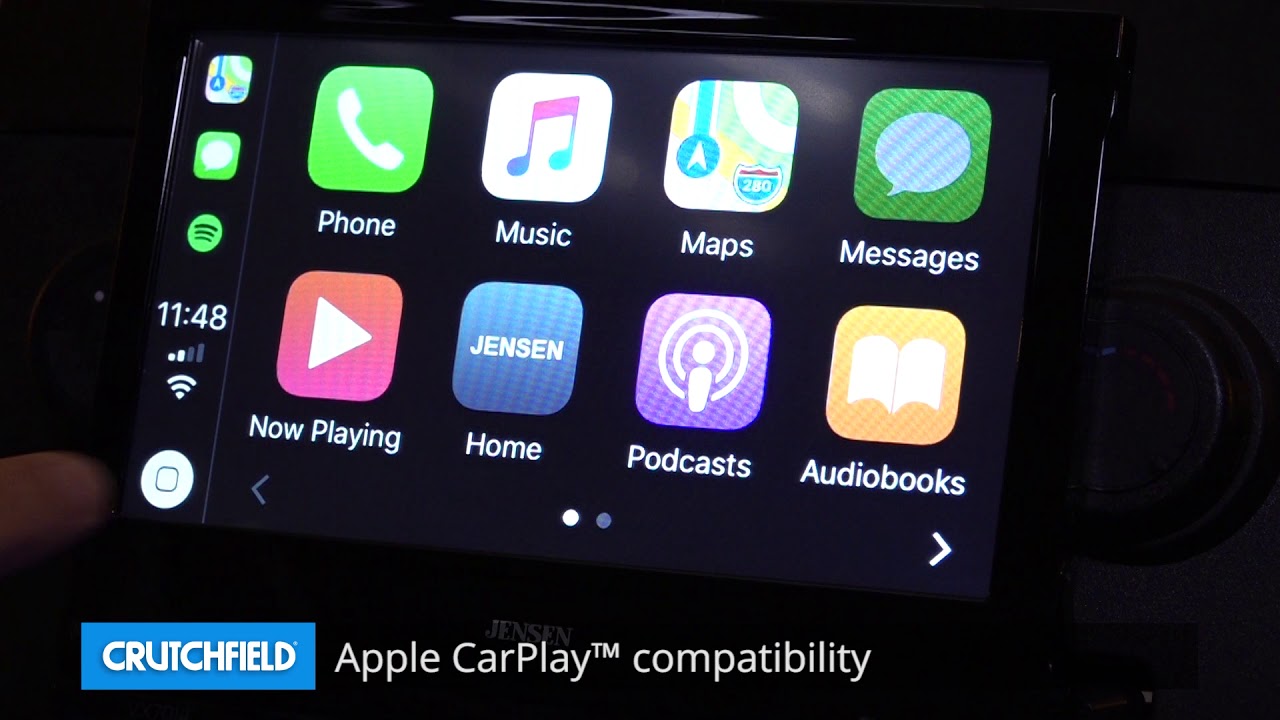 Jensen VX7014 Display and Controls Demo | Crutchfield Video