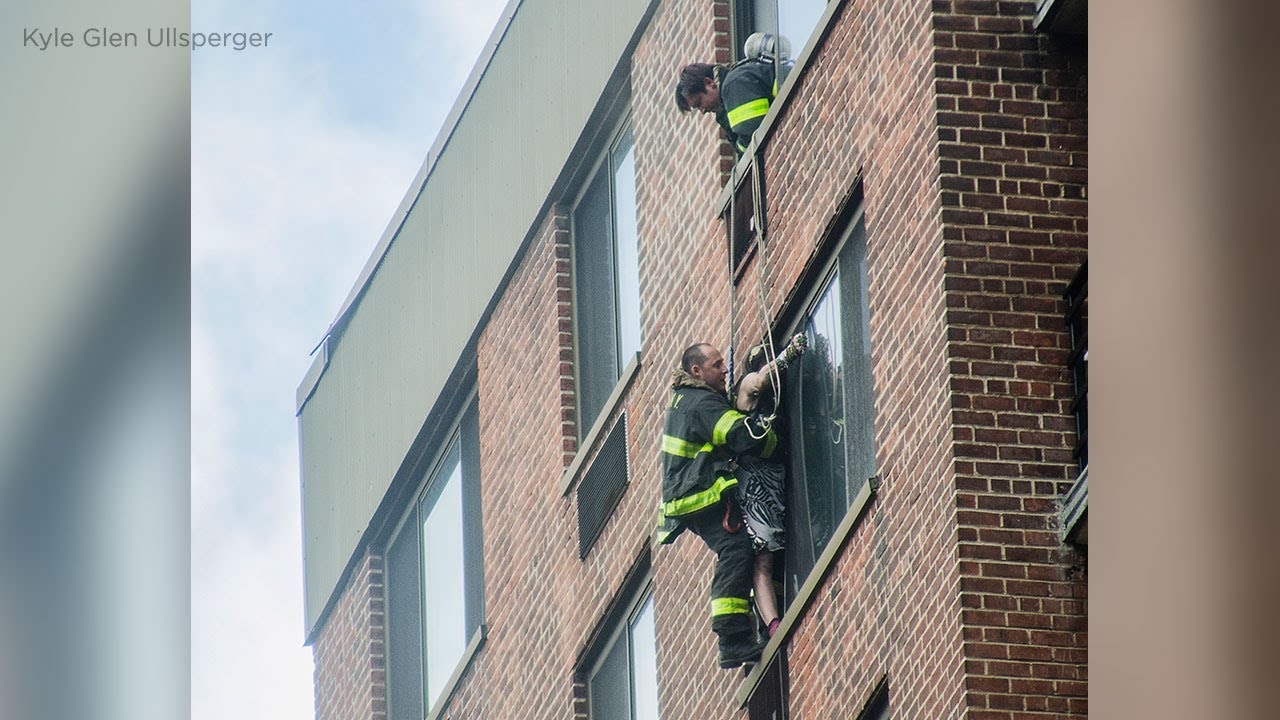 FDNY saves woman with heroic, rare rope rescue