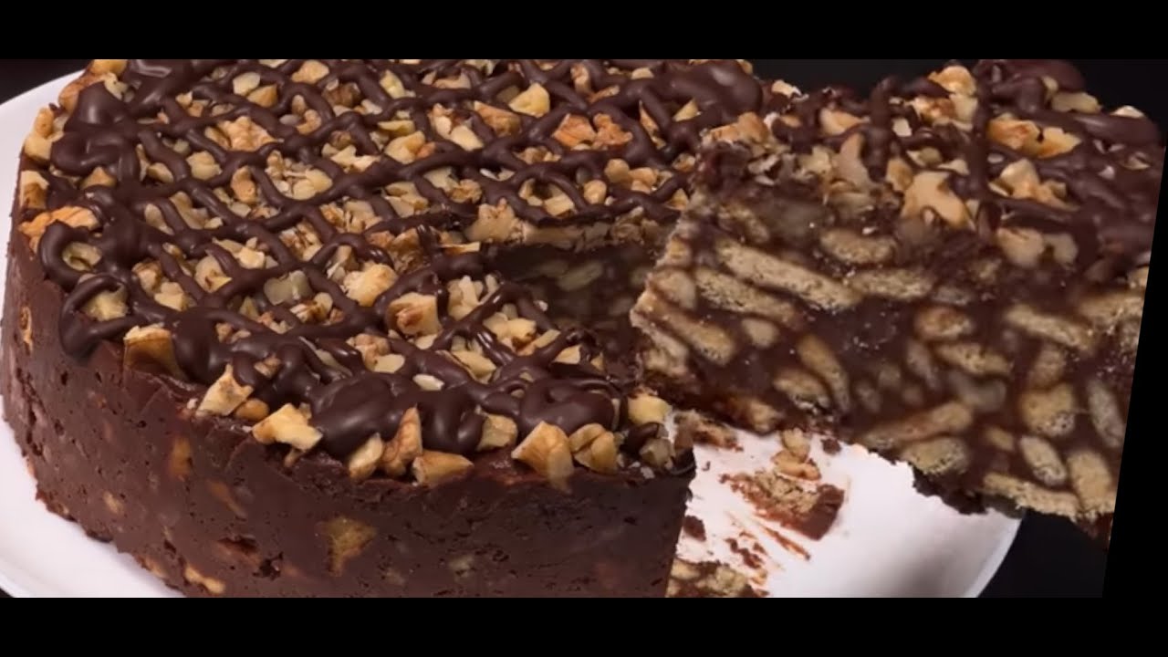 Chocolate Dessert in 5 minutes - No Bake - No Eggs - No gelatin