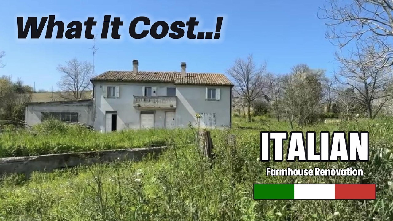 #3 - What it COST to BUY my ITALIAN FARMHOUSE