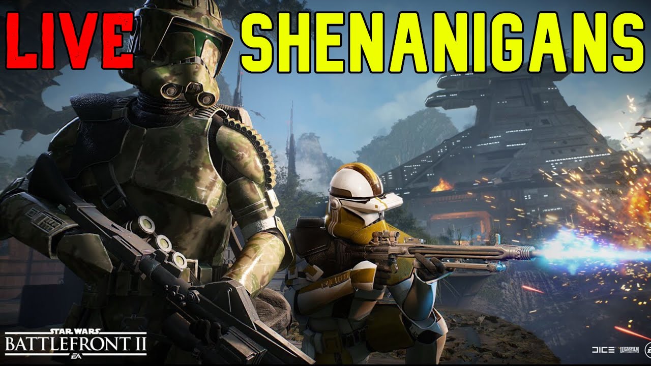 Star Wars Battlefront 2 with the UK crew