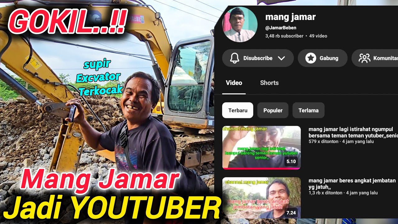 ALHAMDULILLAH AKHIRNYA CHANNEL MANG JAMAR SUDAH JADI PARTNER YOUTUBE❗️BISA GAJIAN PULUHAN JUTA