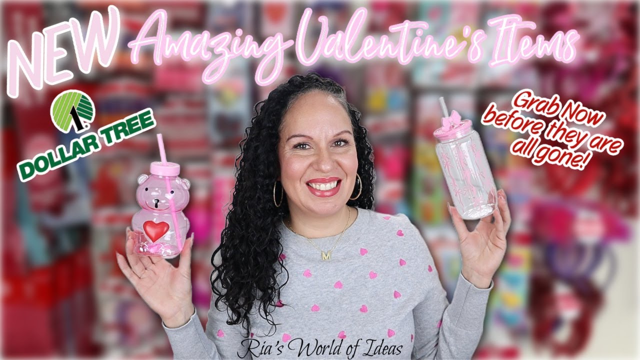 💗NEW💗Amazing Valentine's Finds at Dollar Tree 2026 / Valentine's Decor & Decorations Haul