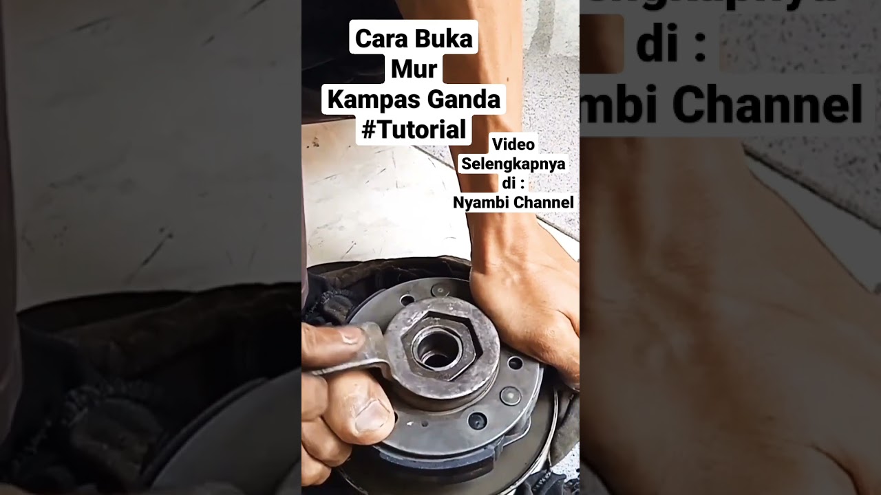 Cara Buka Mur Kampas Ganda #shorts #kampasganda #kampas