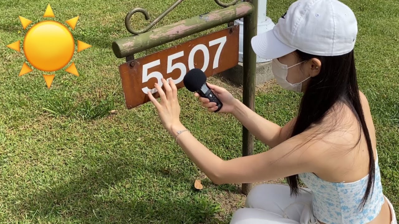 핫한 용산공원 태핑하고 옴 🔫 / public ASMR