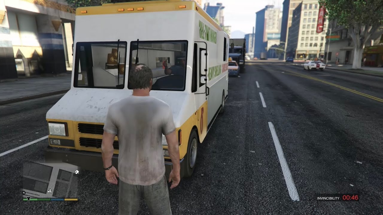 GTA 5: Trevor Taunting Taco Truck Drivers!