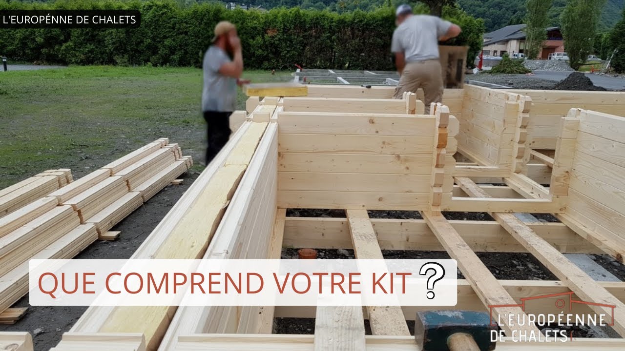 QUE CONTIENT VOTRE KIT ❓ - Pi&egrave;ces de bois pour le montage