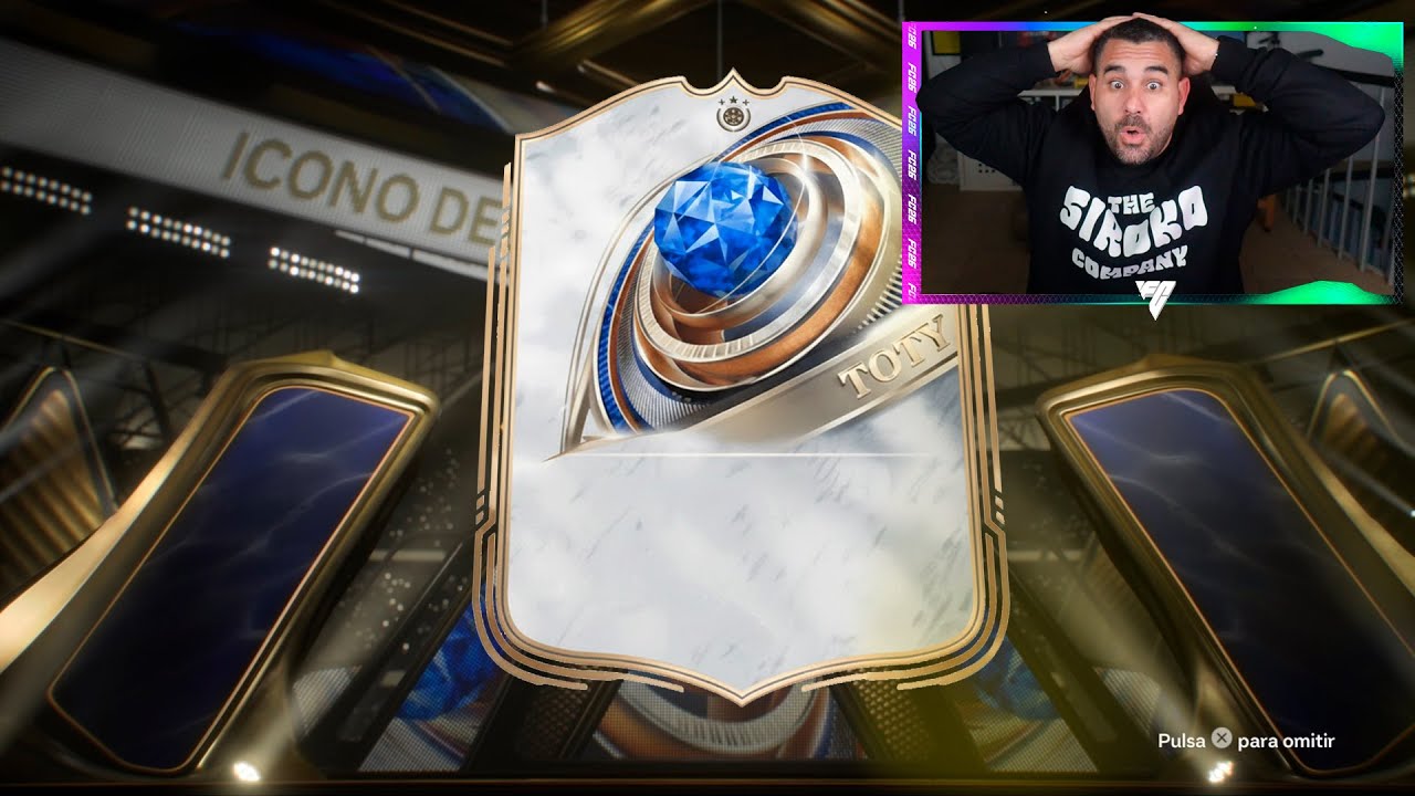 ICONO TOTY EN RECOMPENSAS DE FUT CHAMPIONS RANGO 1 !!!!