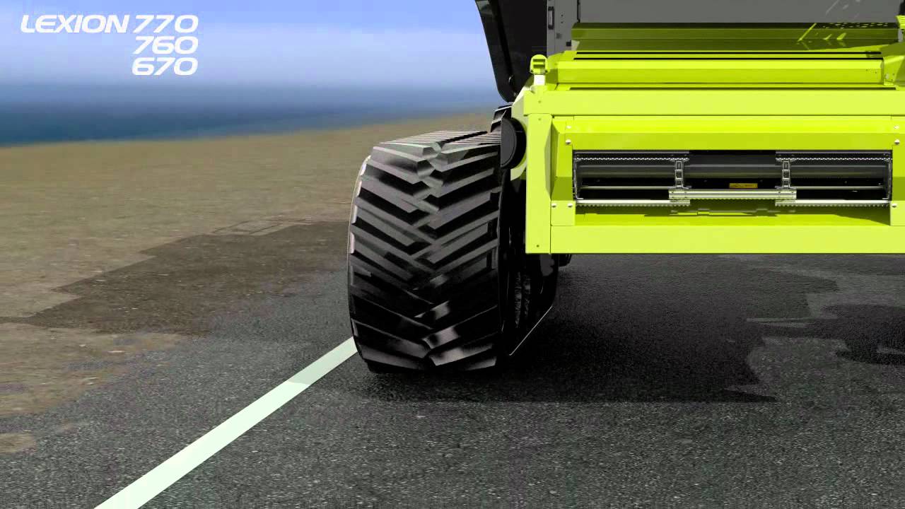 CLAAS LEXION 770 760 670 TERRA TRAC / 2010
