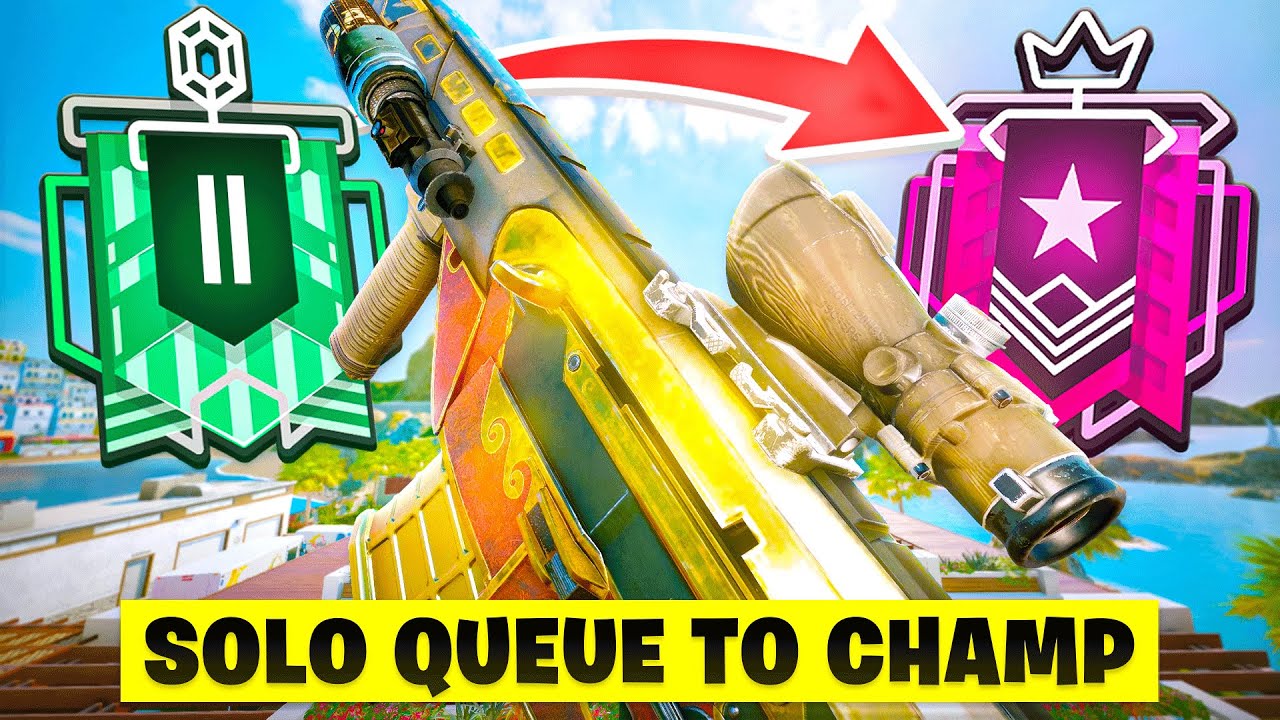 EDUCATIONAL SOLO-Q TO CHAMPION (Console Rainbow Six Siege)