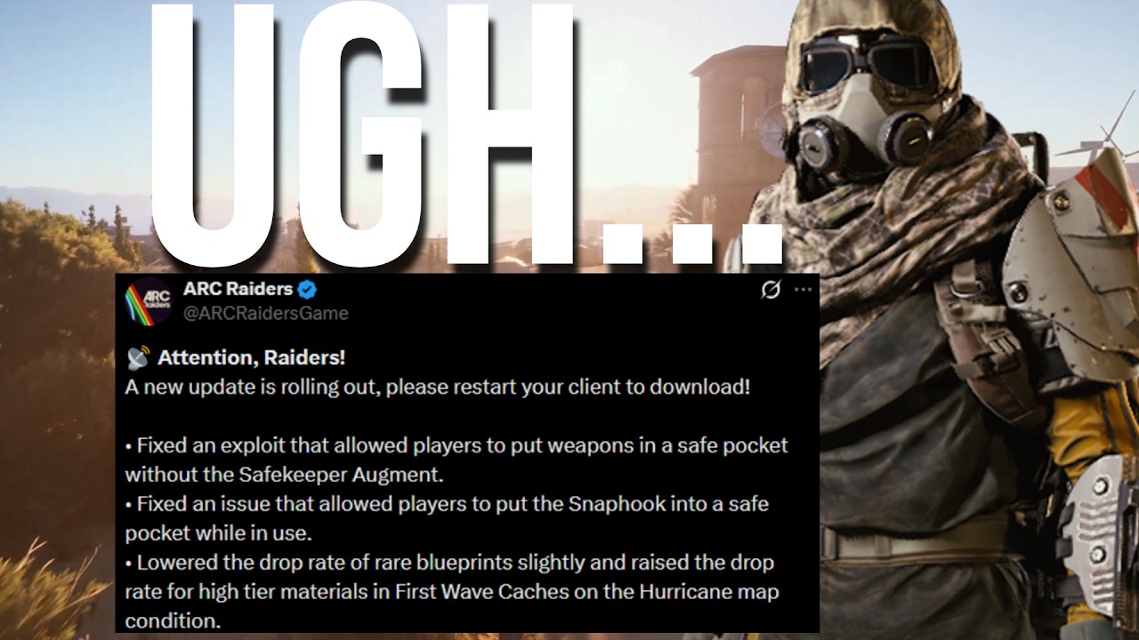 Shocker, the NEW Arc Raiders Update Has Riled Up the Community...