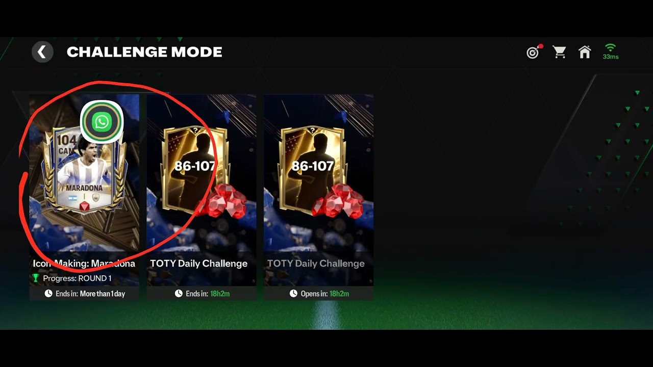 TUTORIAL VIDEO OF HOW TO GET MARADONA CARD FOR FREE