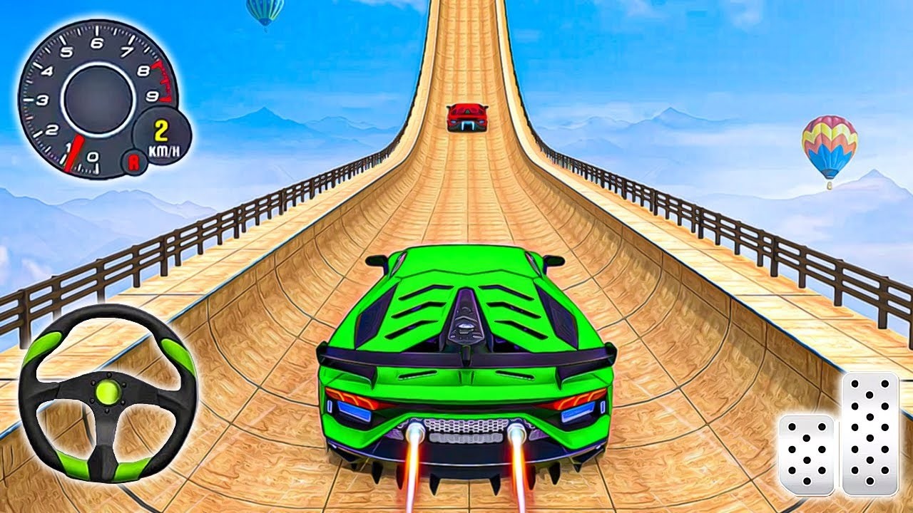 GTA 5 Mega Ramp Car Race - Super Cars Mega Ramp Challenge  Car Racing - GamePlay