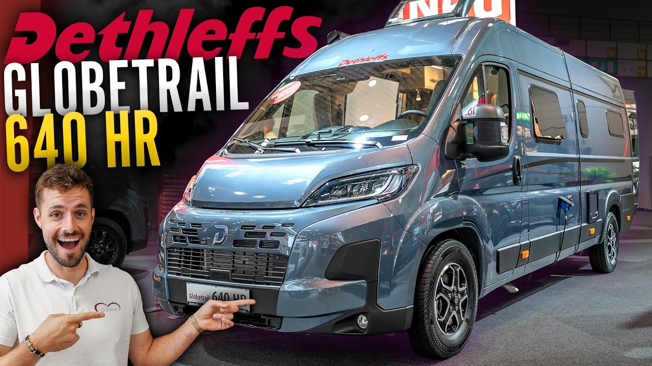 Campervan mit Hubbett...?! 🤯🔥 | Dethleffs Globetrail 640 HR | Caravan Salon Düsseldorf 2024