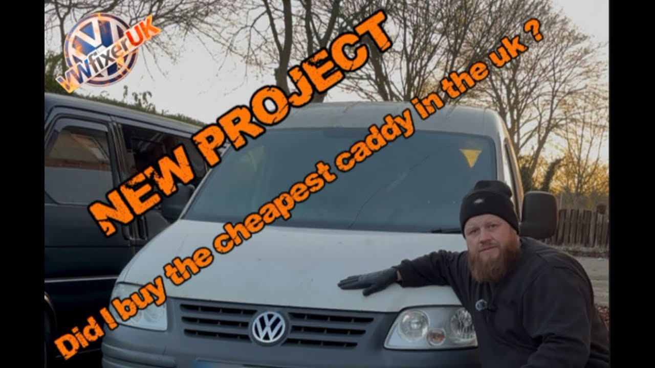 Did I buy the cheapest Vw Caddy in the uk ?                   Caddy build series part 1 