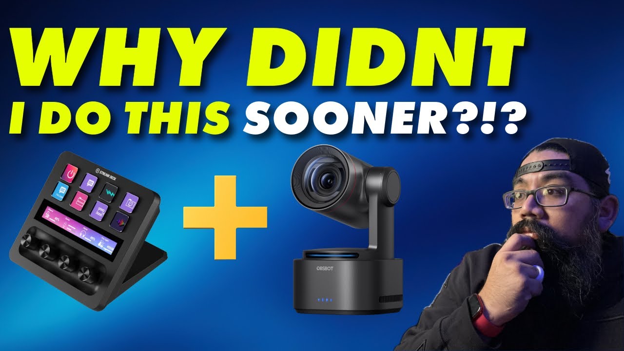 Как я управляю OBSBOT Tail 2 с помощью Elgato Stream Deck Plus | Автоматизация камеры нового уровня