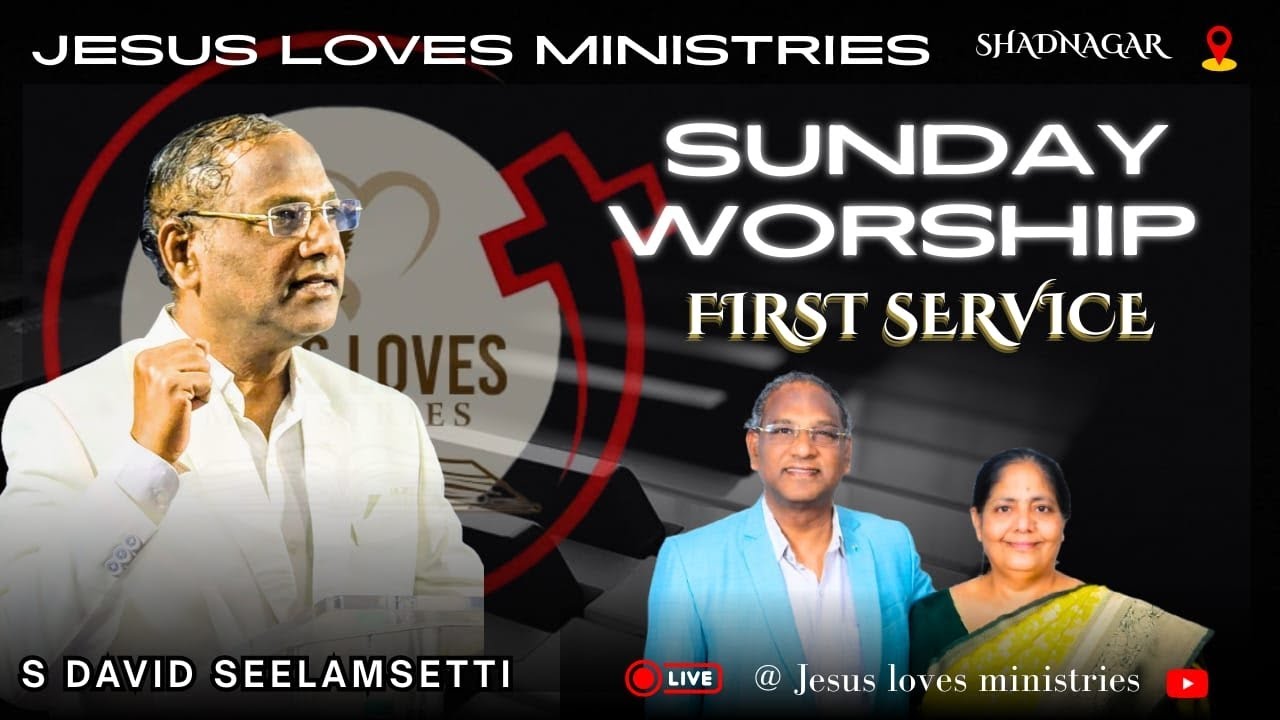 Sunday Worship || First Service || 15 Feb 2026 || Jesus Loves Ministries || #live