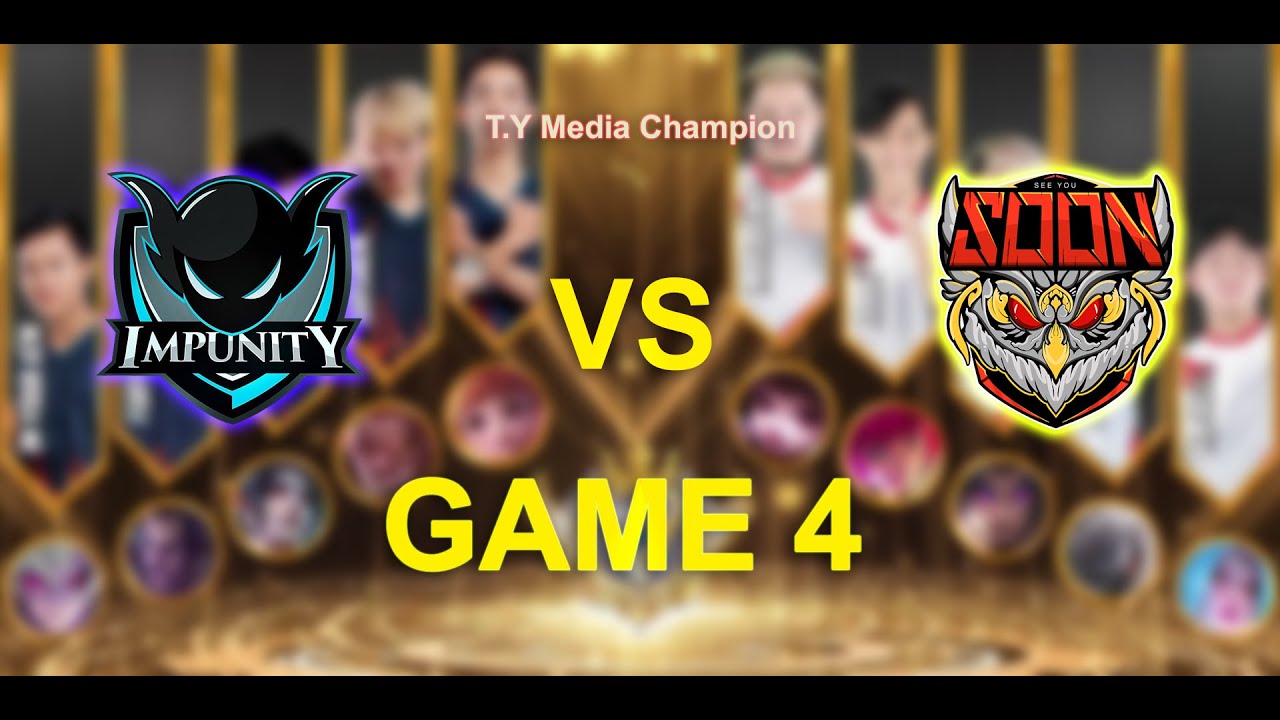 IMPUNITY KH VS SEE YOU SOON [ GAME 4 ]  - T.Y Medial Champion