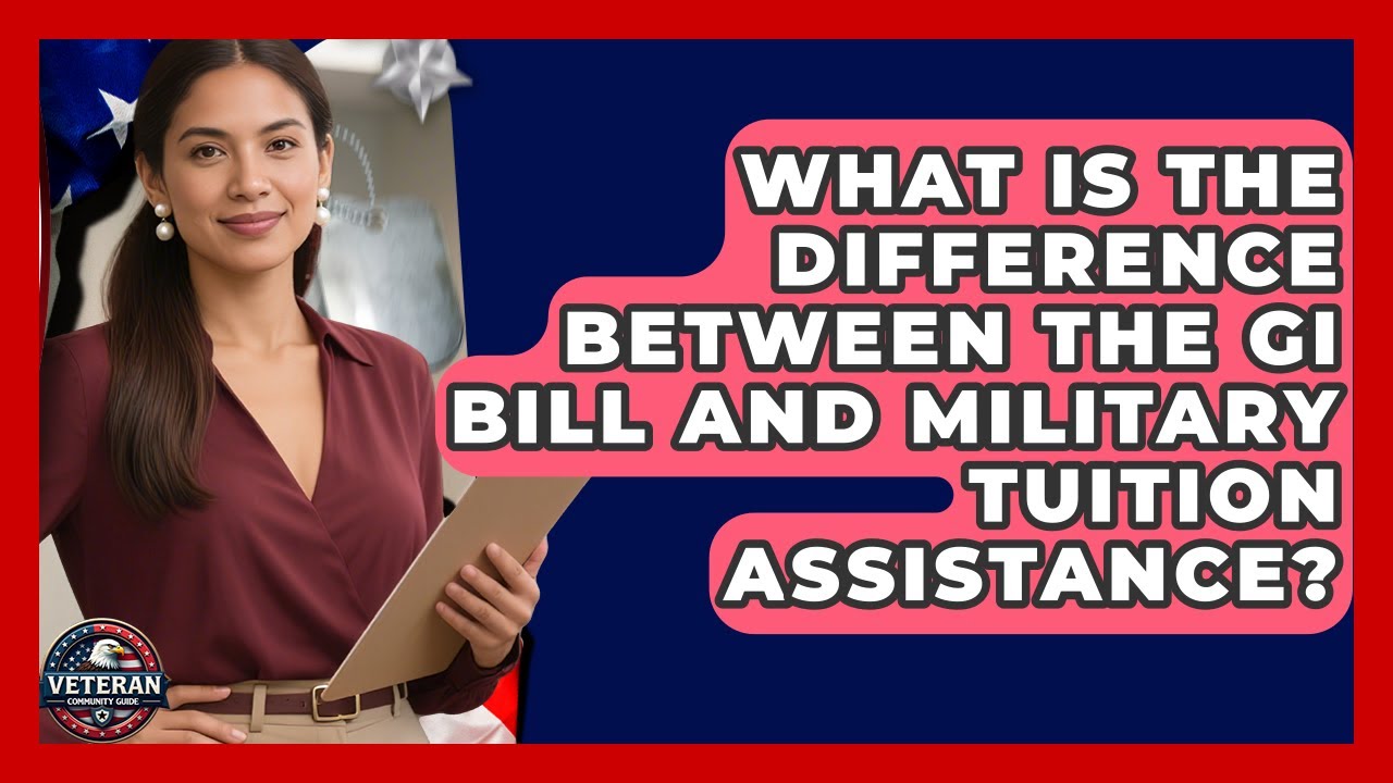 What Is the Difference Between the GI Bill and Military Tuition Assistance?